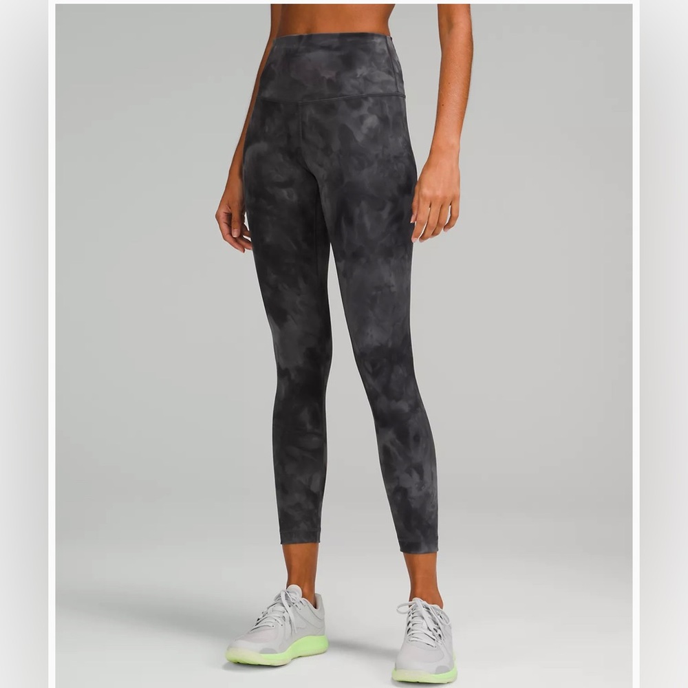 lululemon athletica Black Gray Leggings